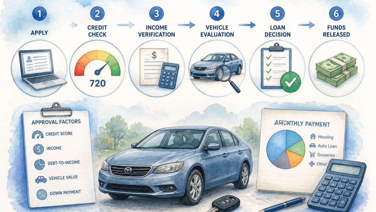 Used Car Loan Approval Process Explained for 2026