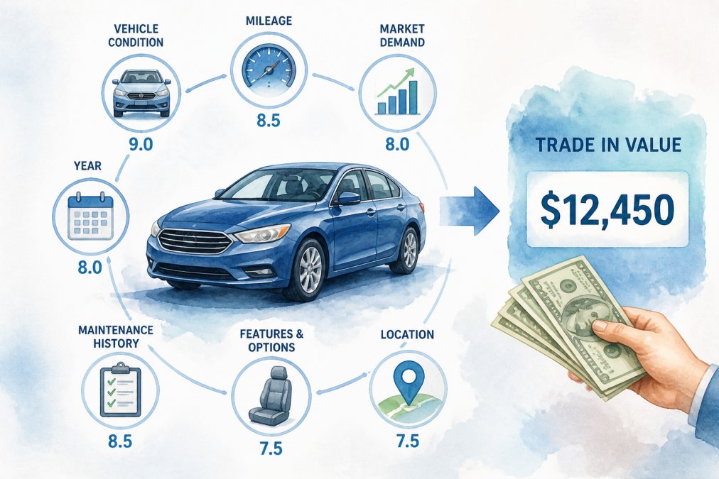Used Car Trade In Value Factors: Get a Fair Offer