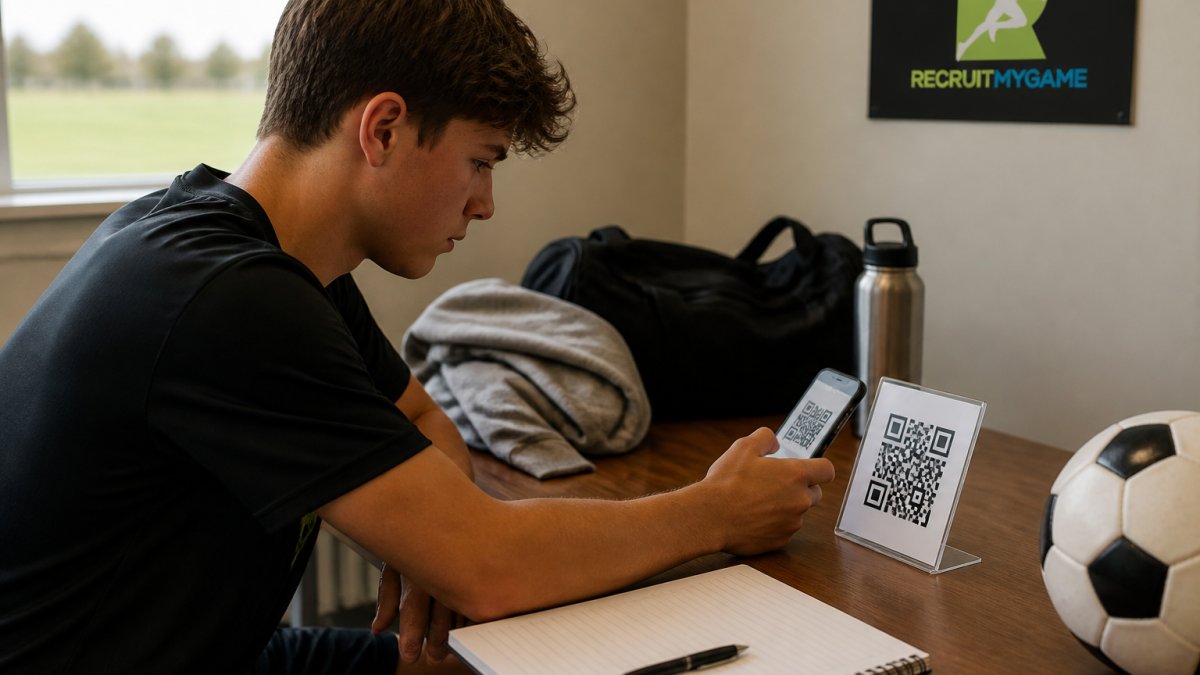 Using QR Codes for Athletic Recruiting: A 2026 Guide