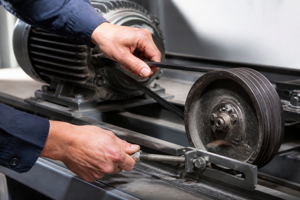 V-Belt Tensioning for Maximum Life: A How-To Guide