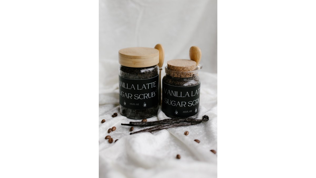 Vanilla Latte Sugar Scrub, 16 oz