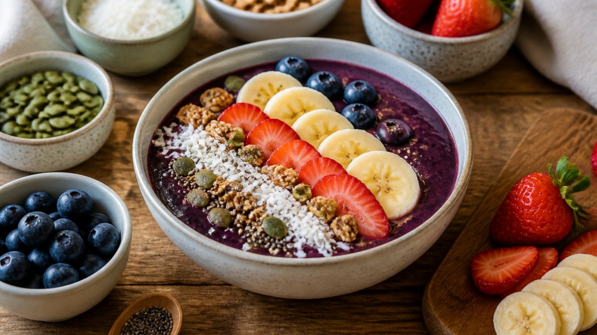 Vegan Açaí Bowl Recipes for Sustained Energy