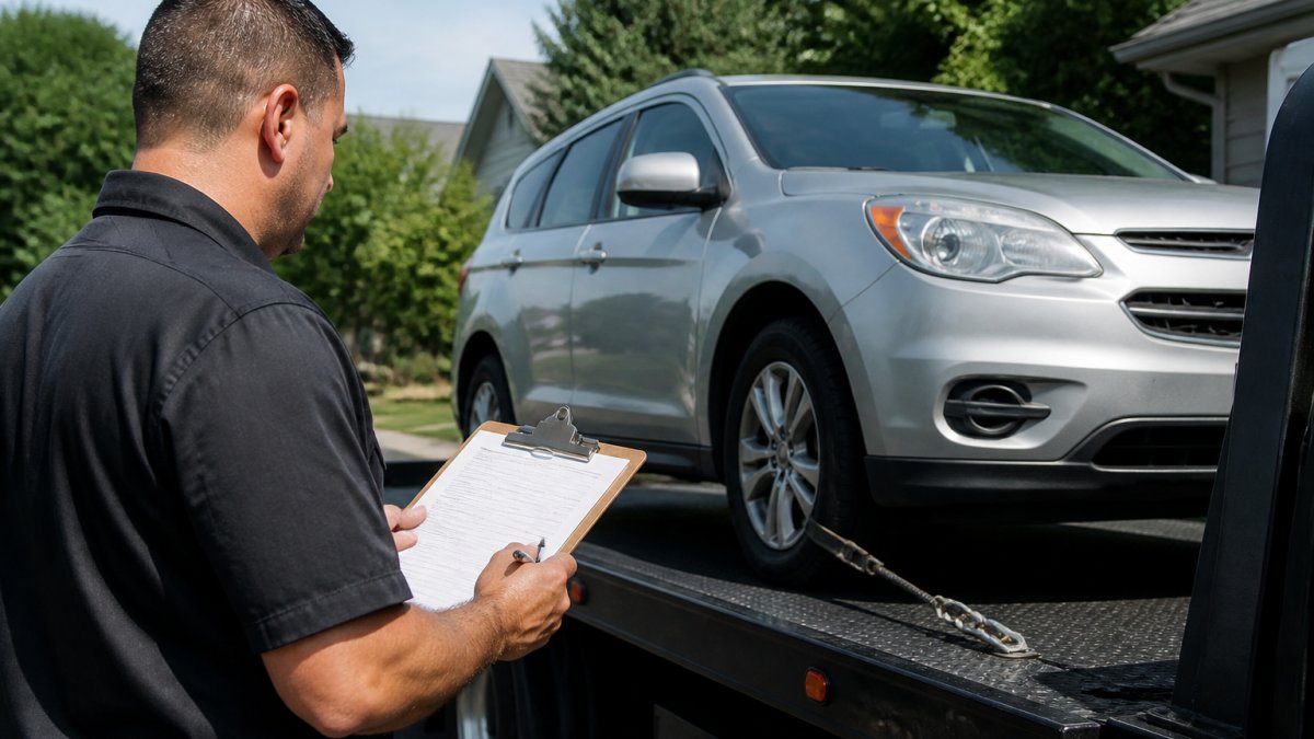Vehicle Pickup and Delivery Repair Services