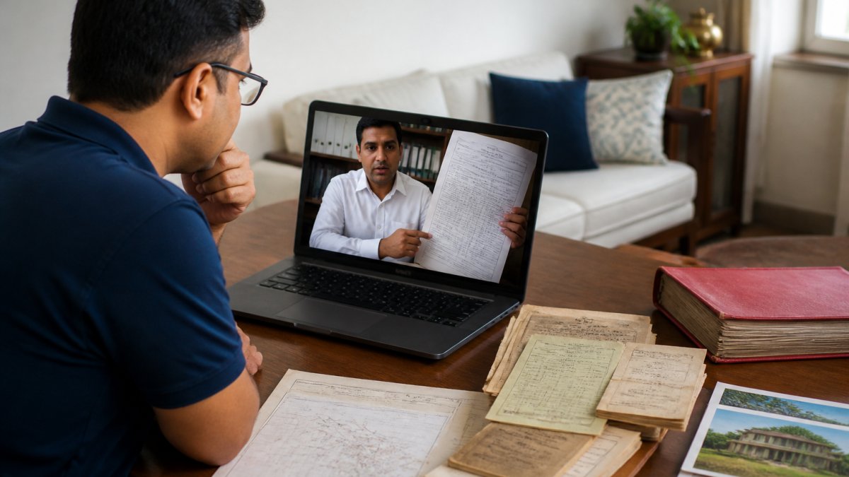 Verify Ancestral Property Title From Abroad