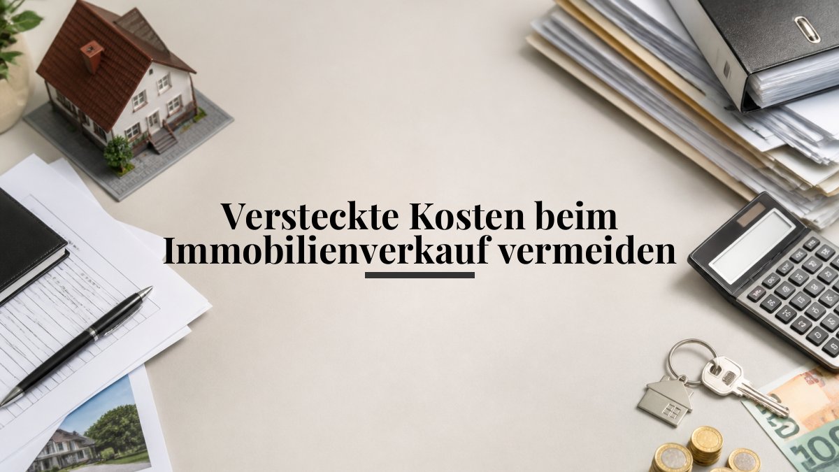 Versteckte Kosten beim Immobilienverkauf vermeiden
