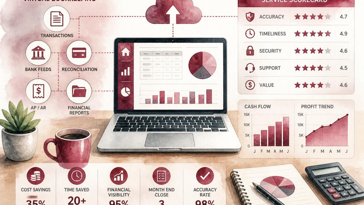 Virtual Bookkeeping Services for Small Business