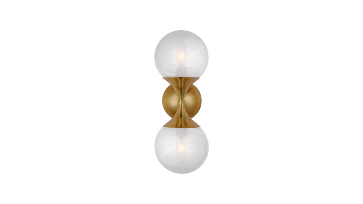 Visual Comfort AERIN Cristol Small Double Wall Sconce