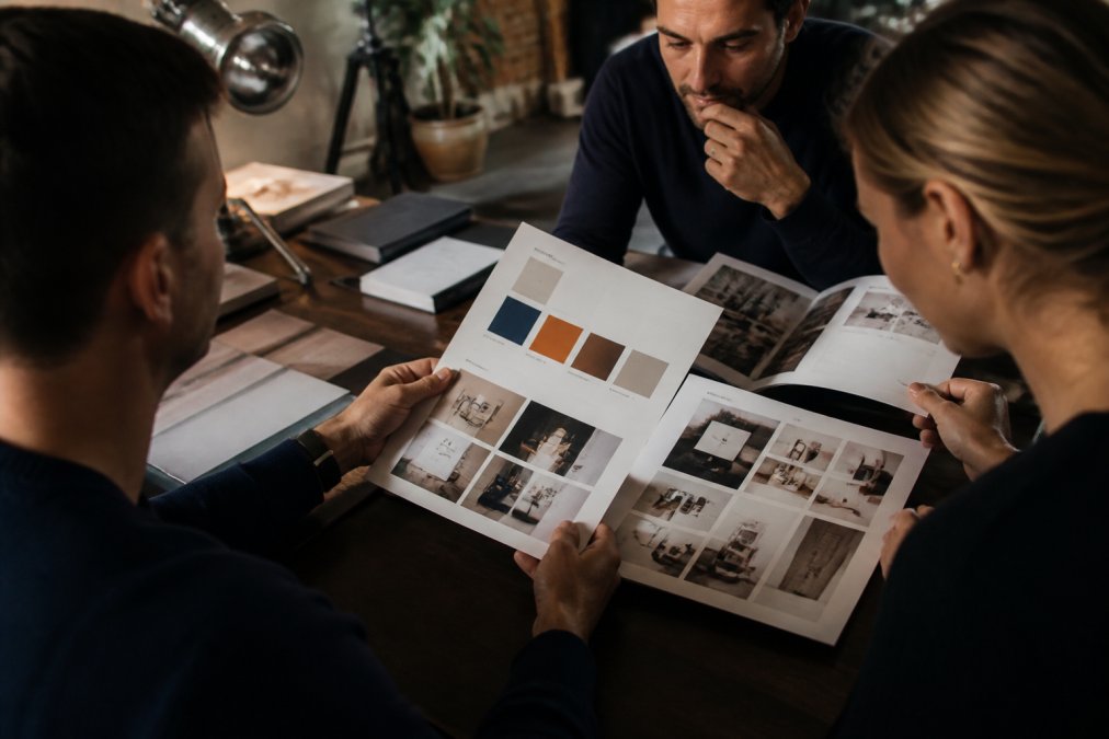 Step-by-step visual guide for Close for visual strategy for branded content