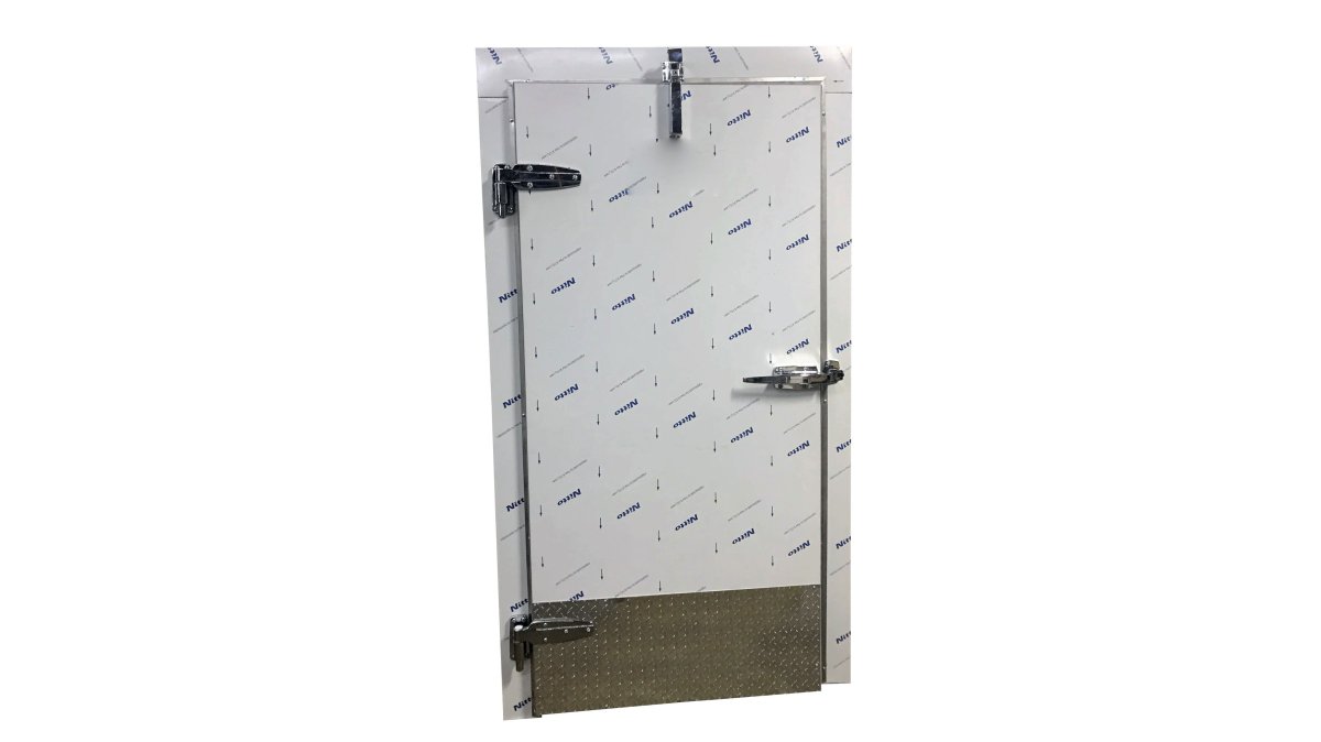 Walk-In Freezer Replacement Door 72" x 84" — Prehung with Heated Frame