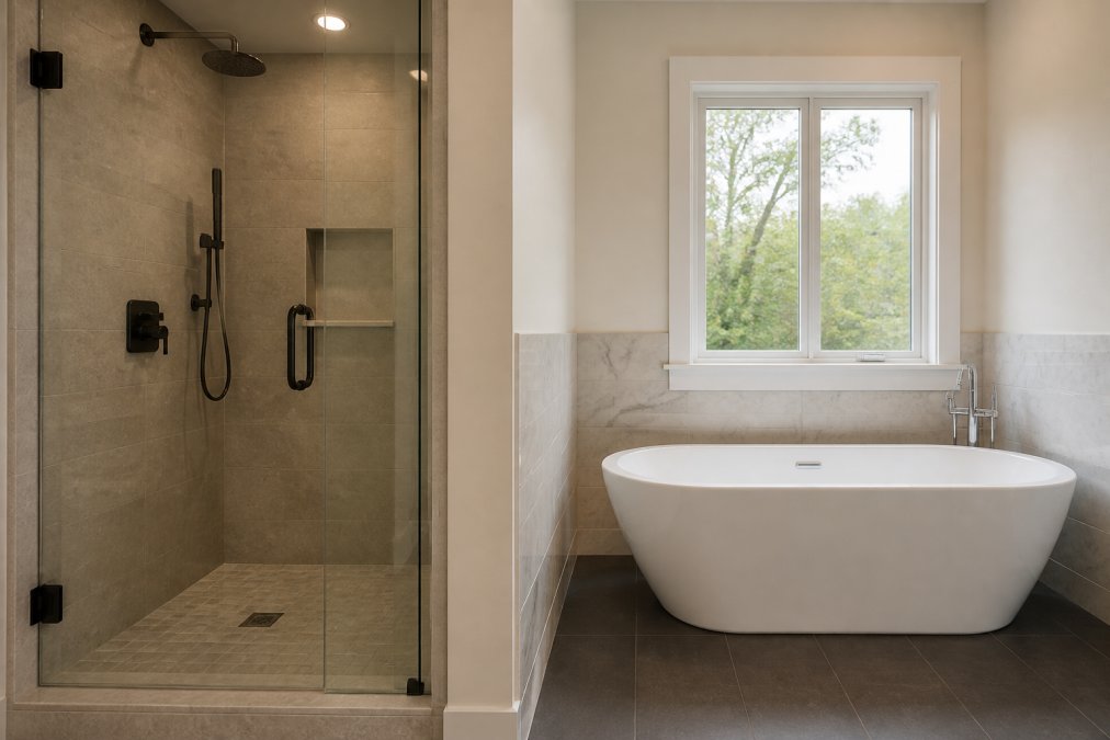Walk-In Shower vs Bathtub: Resale Value Guide