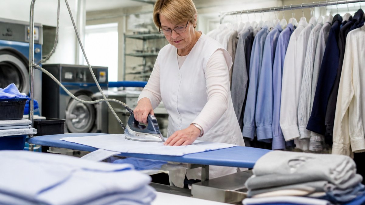 Wassen en strijken voor ouderen: zo werkt het