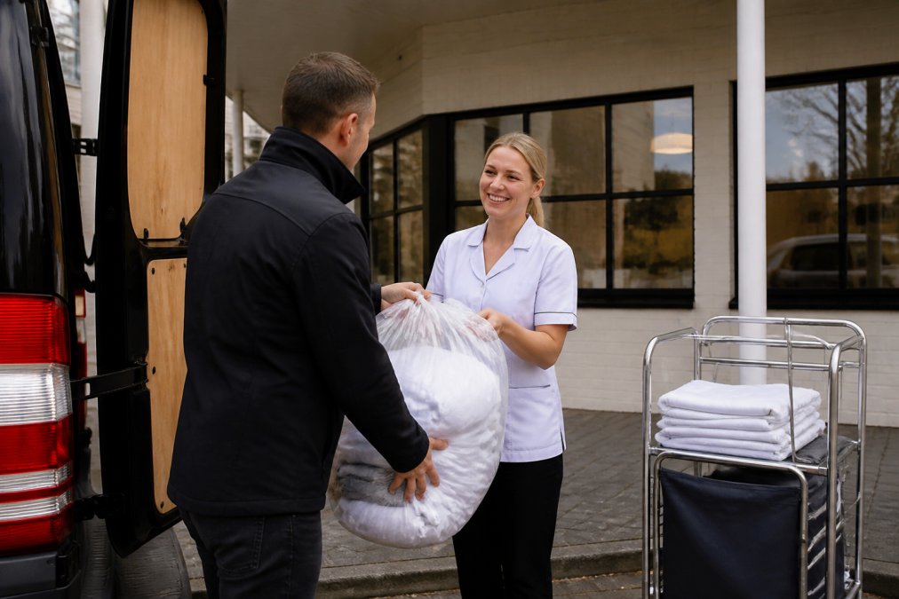 Wasserij Ophaalservice in Tielt-Winge: Zakelijke Was
