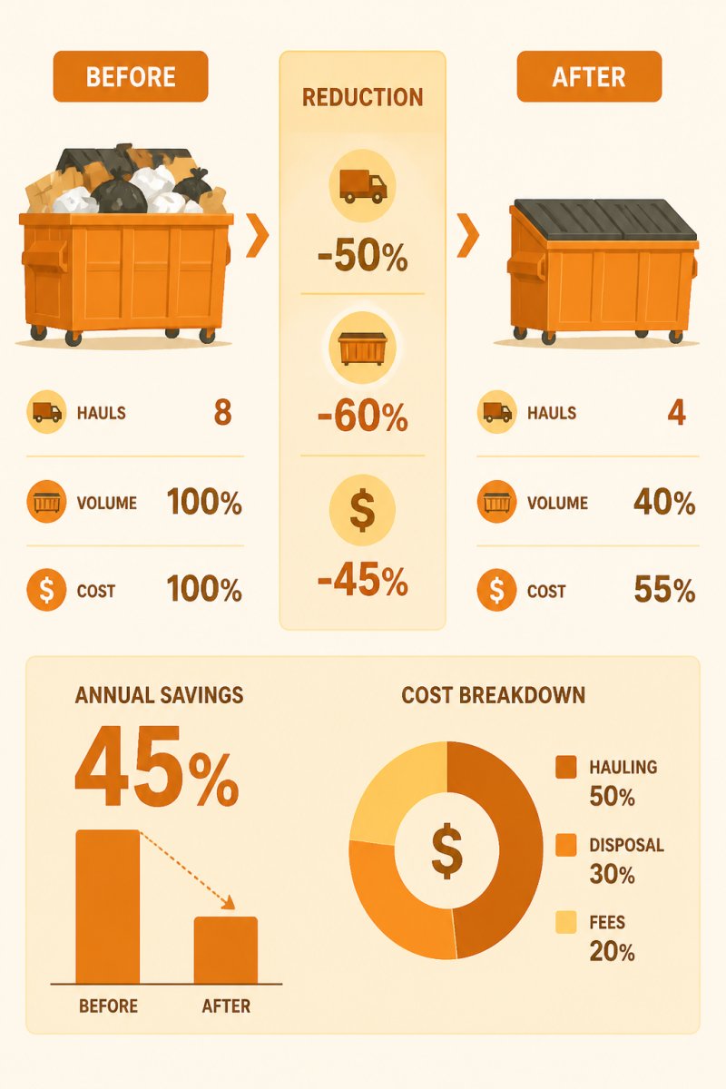 Waste Hauling Cost Reduction for Businesses: 2026 Guide