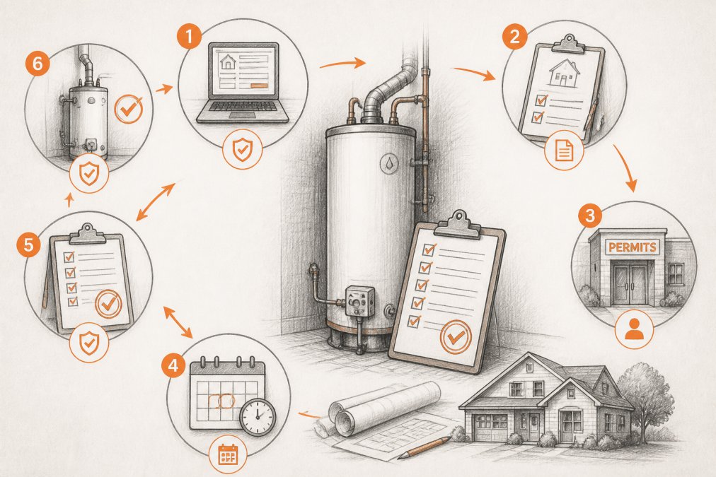 Water Heater Installation Permit Process Explained