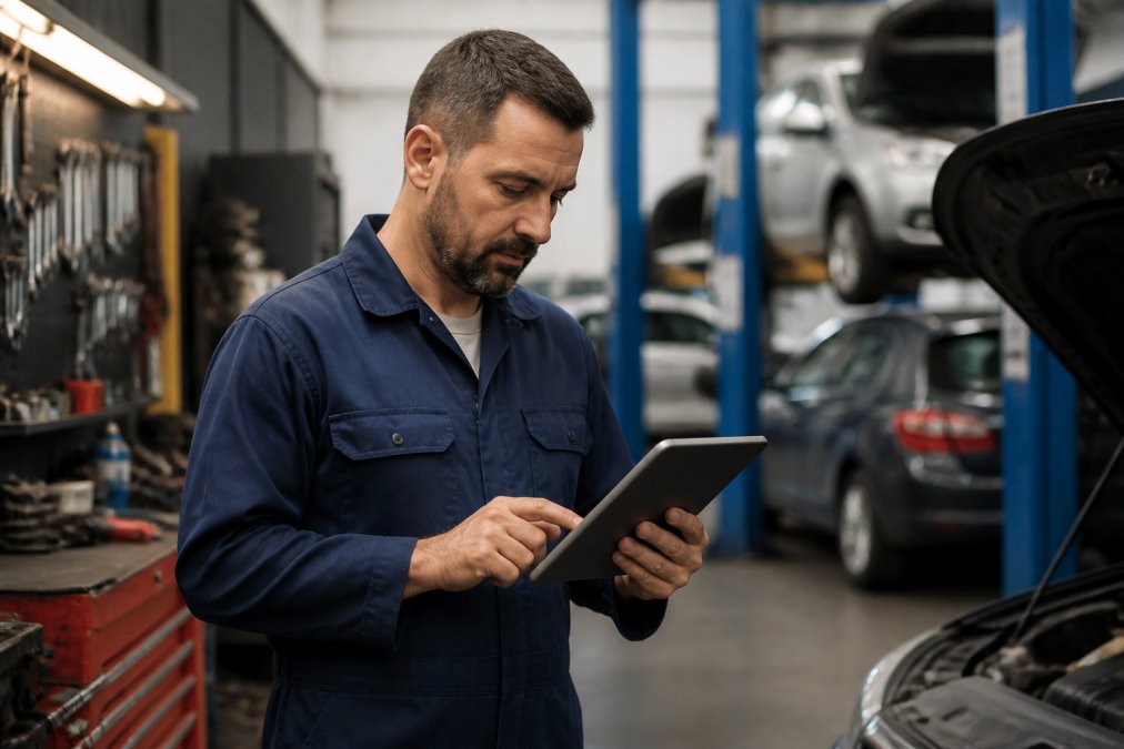 Software tools interface for website performance repair shops