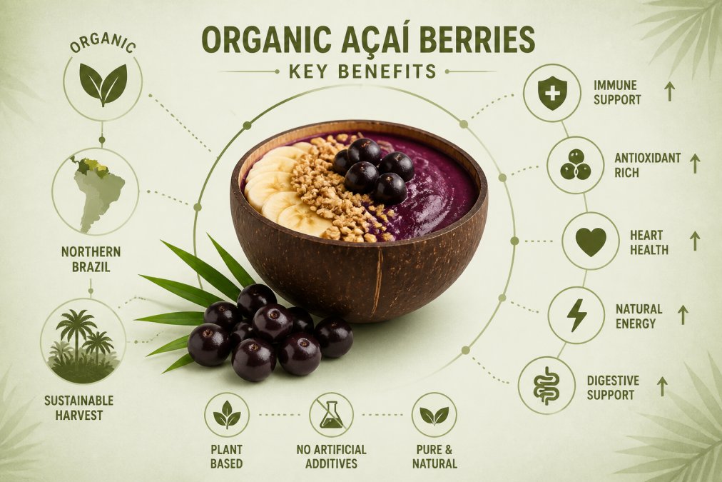 What Are the Benefits of Organic Acai Berries?