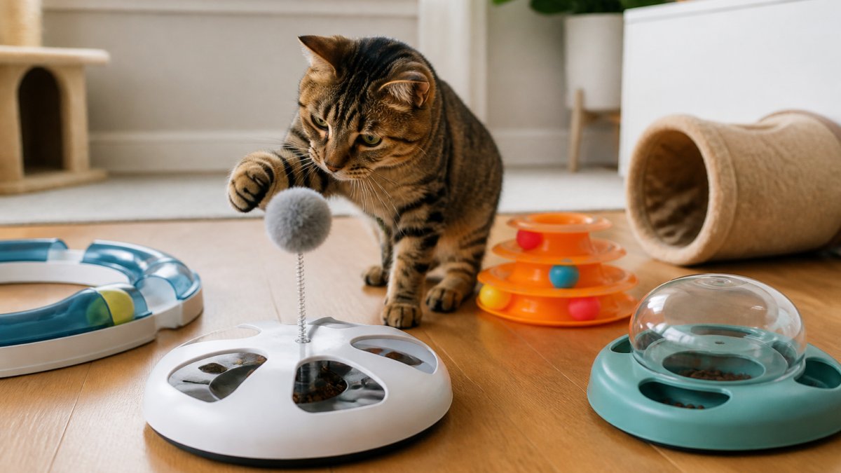 What Are the Best Interactive Cat Toys for Solo Play?