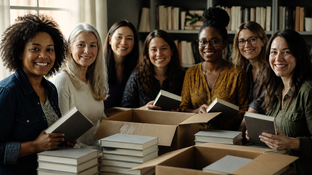 What bulk order options do book clubs have for authors?