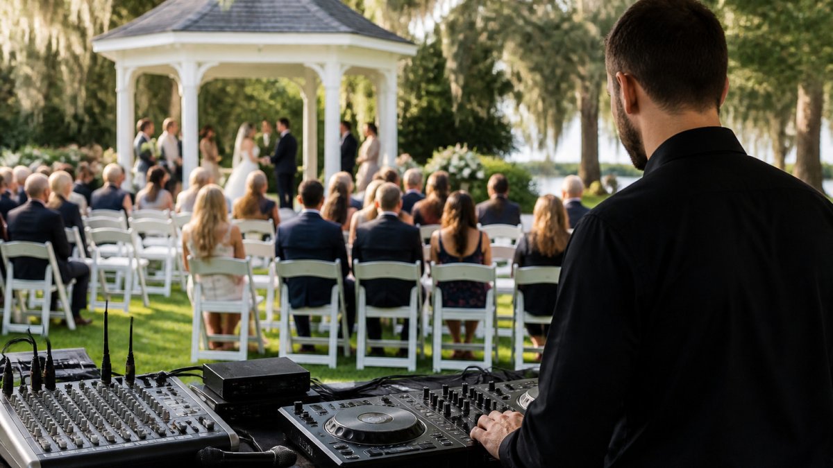 What Does a Wedding DJ Do at a Ceremony?