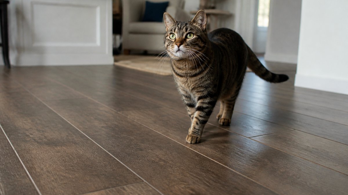 What Flooring Holds Up Best to Cat Claws?