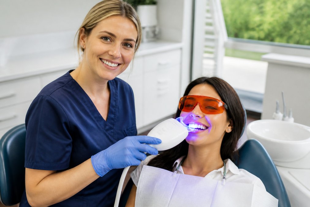 What Happens During Professional Teeth Whitening