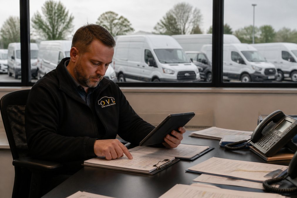 Professional illustration showing what happens if fleet maintenance is neglected