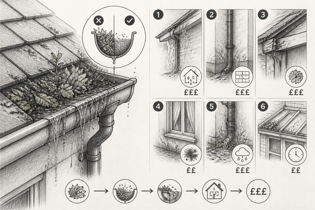 What Happens If You Do Not Clean Gutters? UK Guide