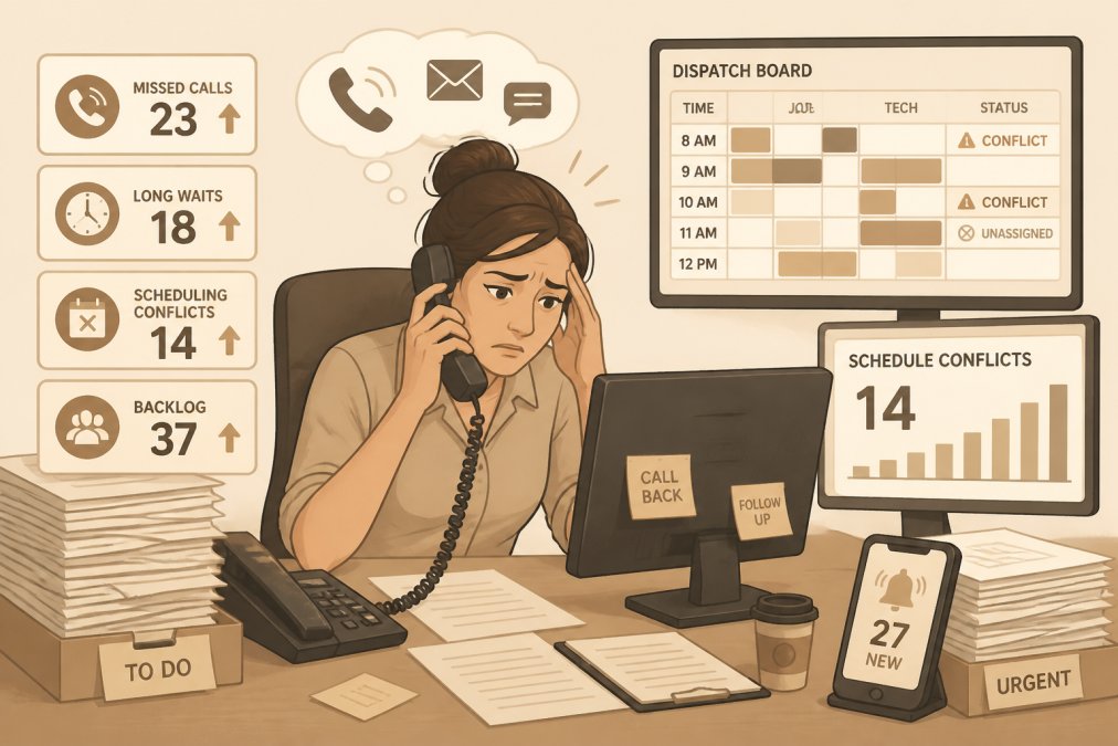 Professional illustration showing scale too fast