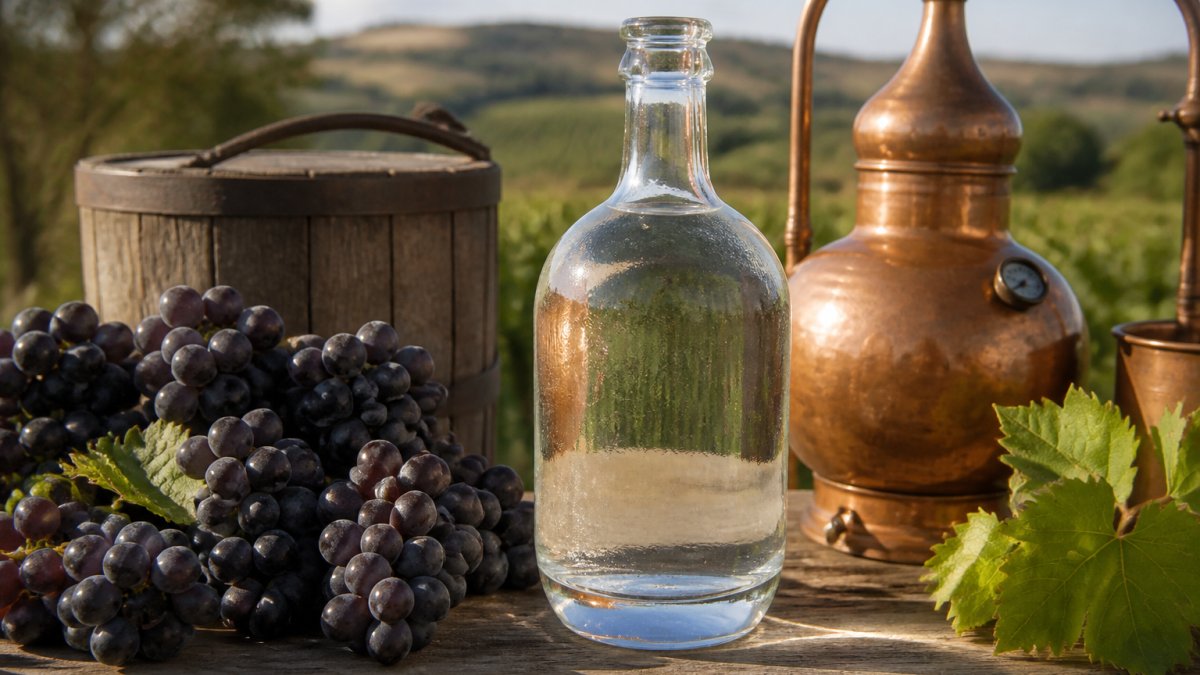 What is grape spirit gin?
