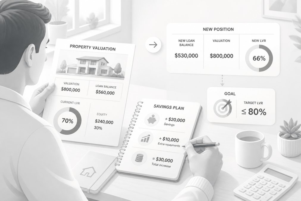 Step-by-step visual guide for what is lvr in home loans
