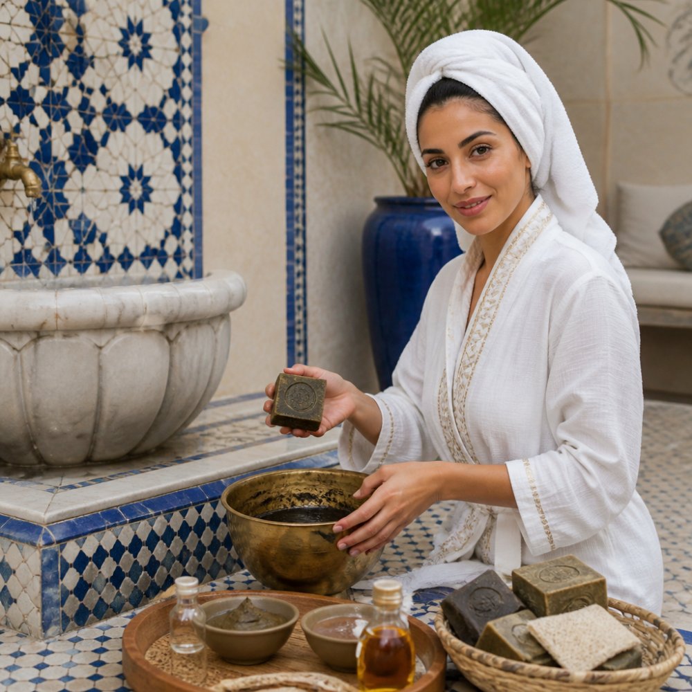 What Is Moroccan Beldi Soap and How to Use It at Home