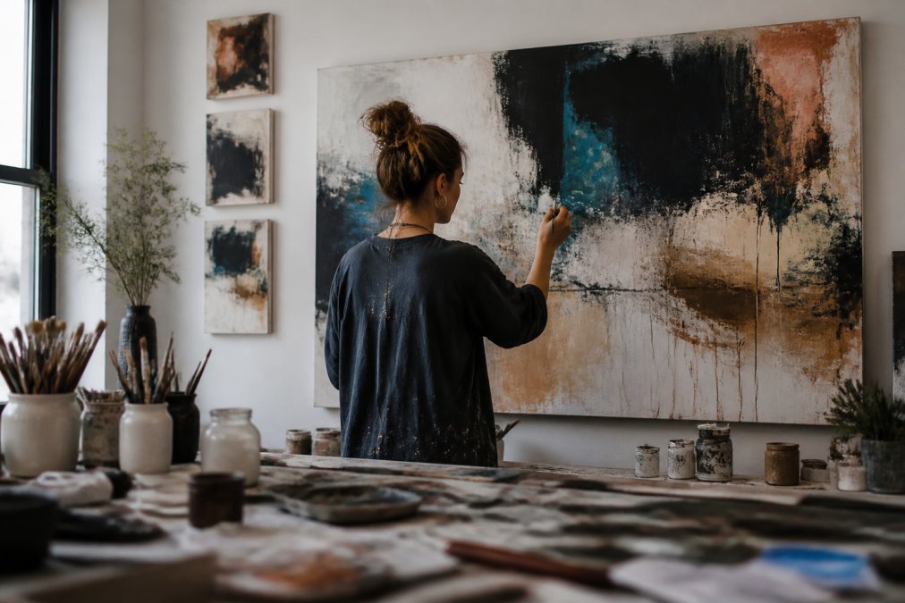 What Is Narrative Abstract Art? A 2026 Guide