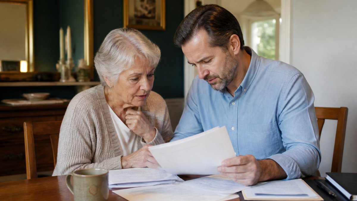 Flowchart illustrating the steps of what is probate and how does it work for family members reviewing estate papers