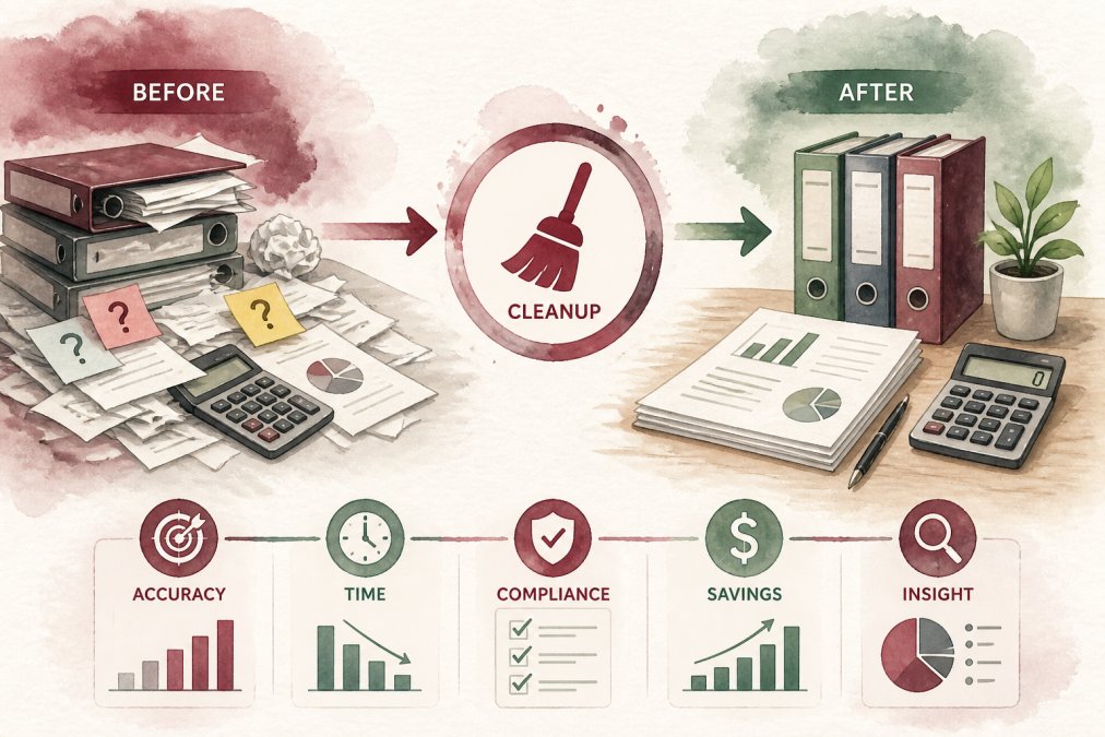 What Is the Benefit of QuickBooks Cleanup Services?