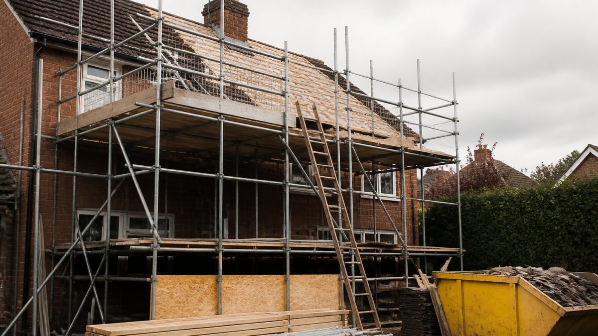 What Is the Best Domestic Scaffolding for Roof Work?