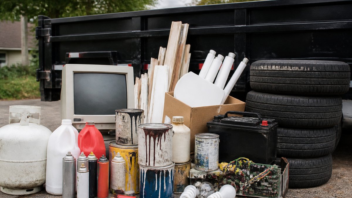 What Items Are Prohibited in Dumpsters: 2026 Guide
