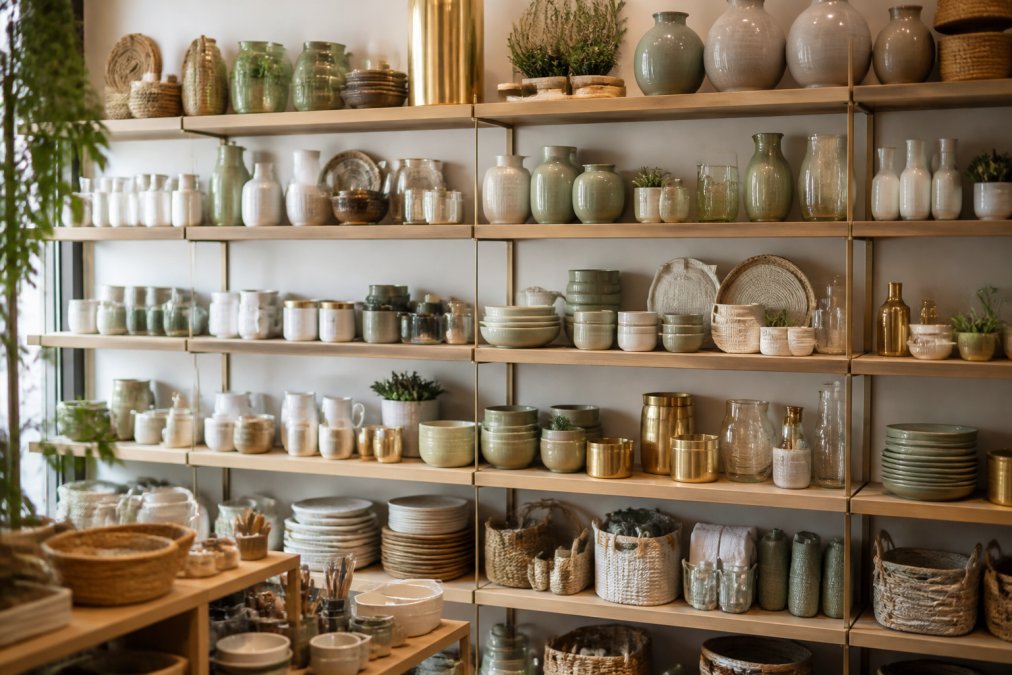 Professional illustration showing curated collection unique