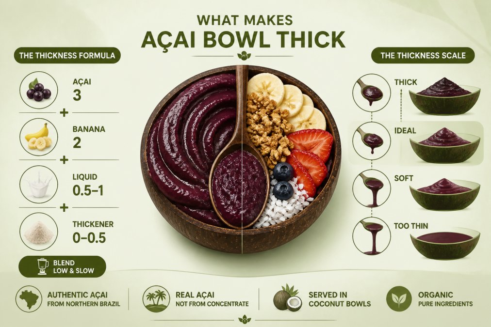 What Makes Açai Bowl Thick: The Complete Technique