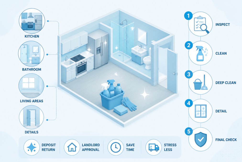 What to Expect From Professional Move-Out Cleaning