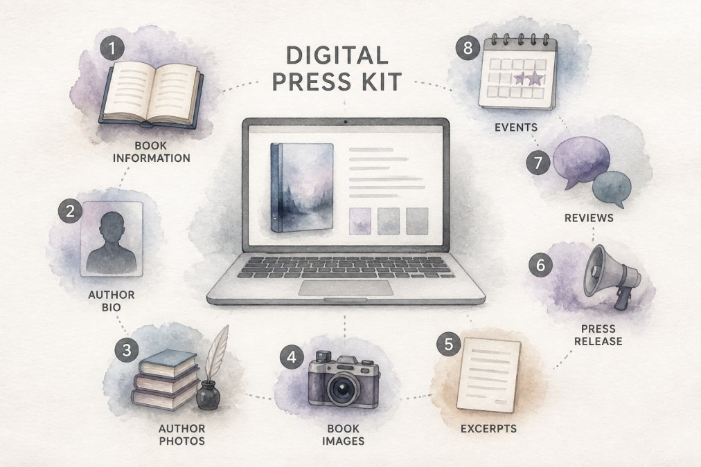 What to Include in a Digital Press Kit for Authors
