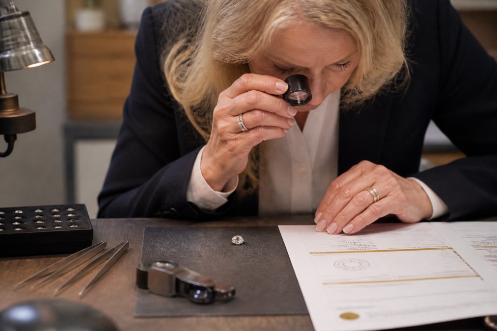 Step-by-step visual guide for Professional for diamond certification