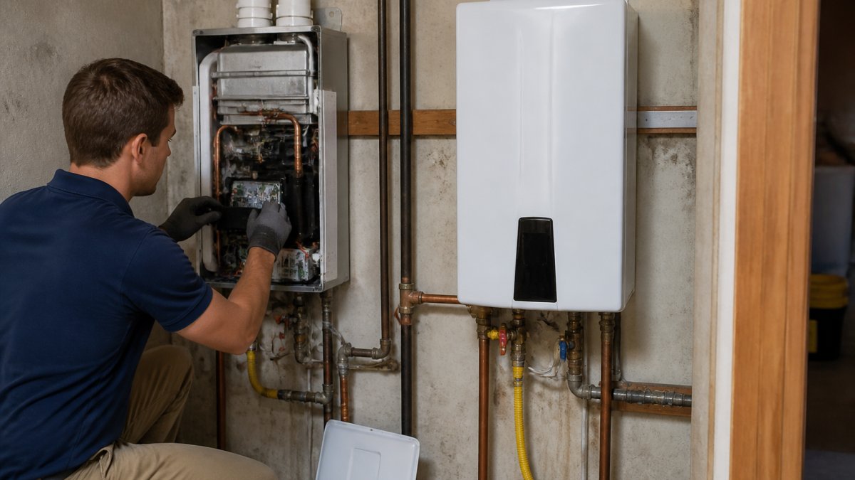 When to Replace a Tankless Water Heater: Signs & Timeline