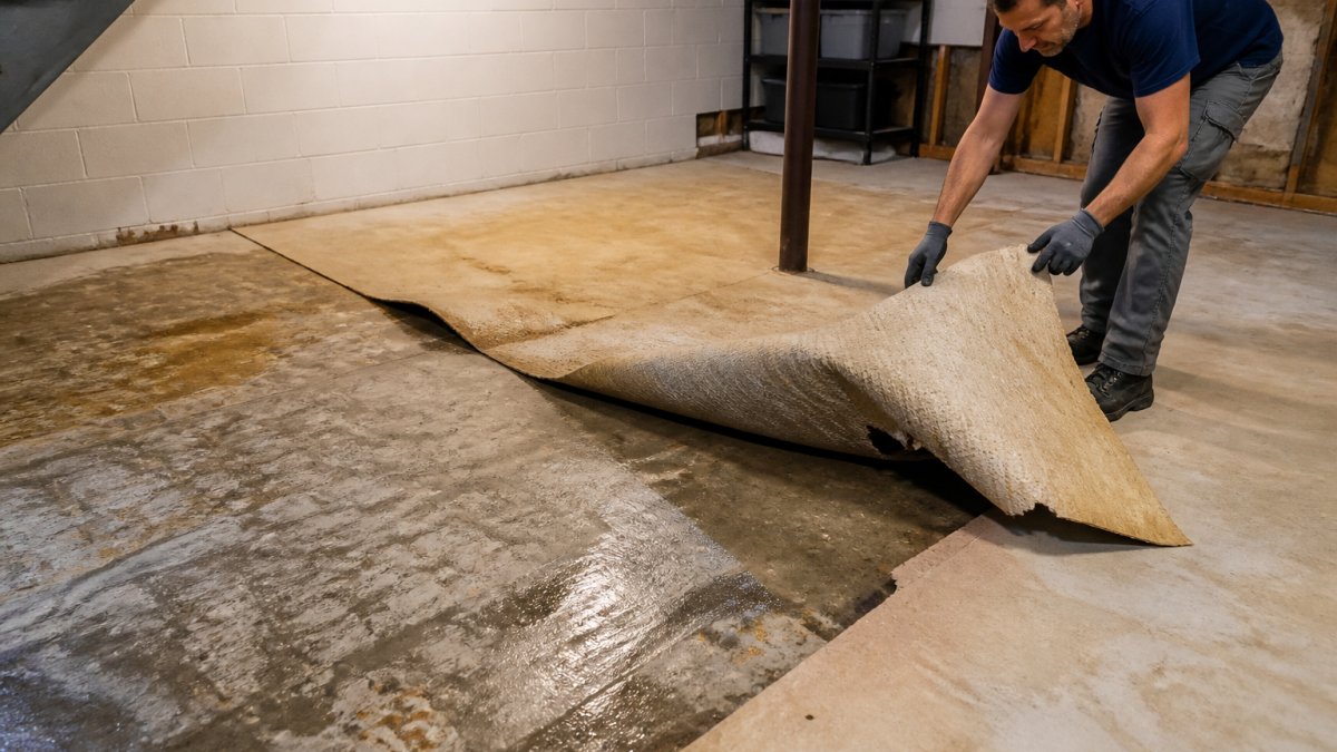 When to Replace Basement Flooring After Flooding