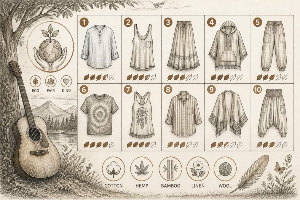 Where to Buy Ethical Hippie Clothing: 10 Top Brands