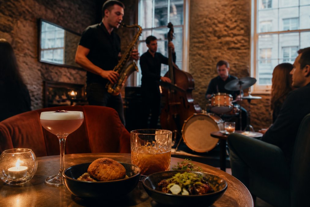 Where to Find Live Music in Aberdeen — listicle feature image from Hammerman's, a Scottish small plates restaurant and cocktail bar at 1 Golden Square, Aberdeen