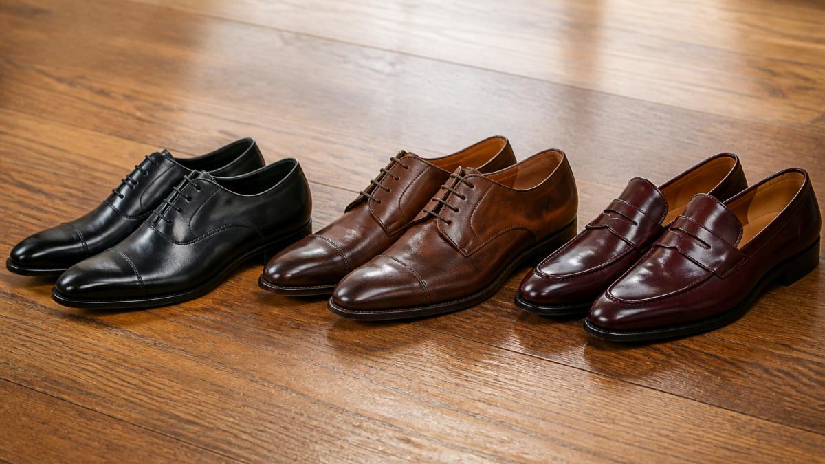 Men's Essential Checks Which Dress Shoe Styles Are Essential for Formal Outfits? – SimonVon Shop