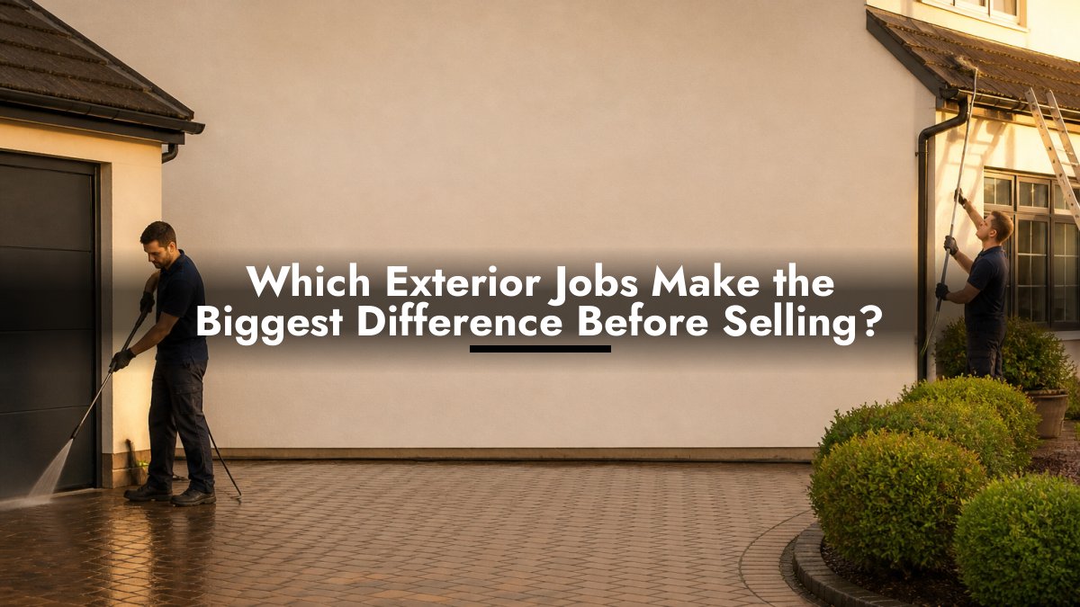 Which Exterior Jobs Make the Biggest Difference Before Selling?
