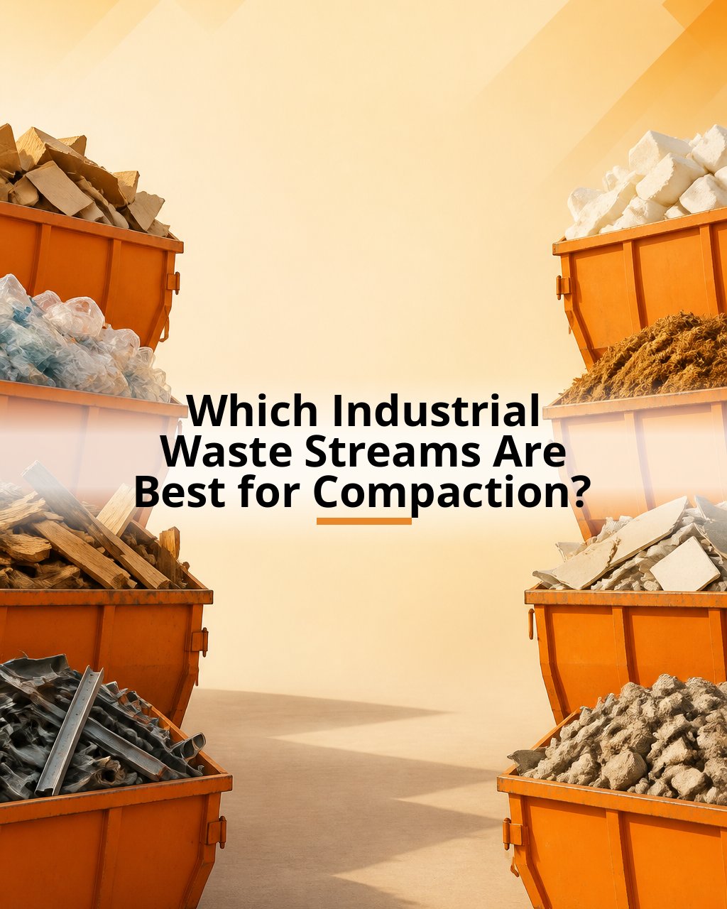 Which Industrial Waste Streams Are Best for Compaction?