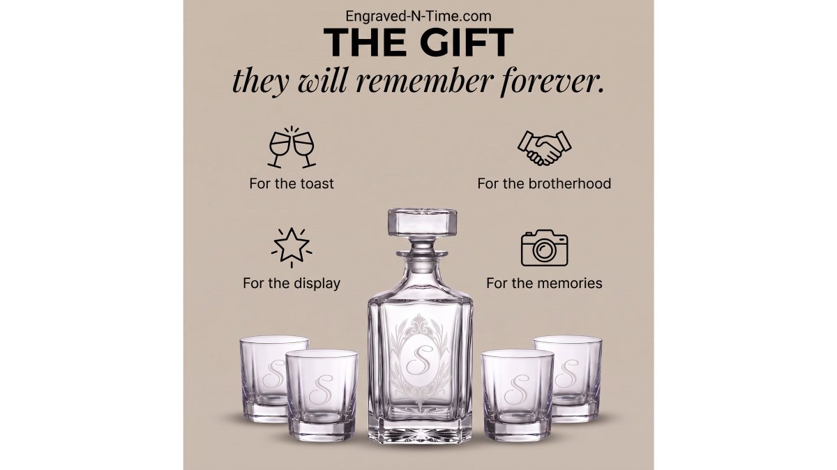 Whiskey Decanter Set