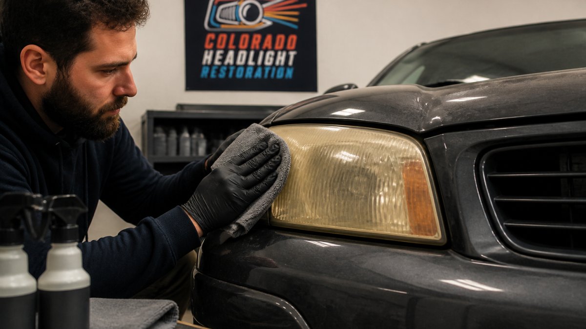 Illustration for Why Car Headlights Turn Yellow: Causes & Solutions